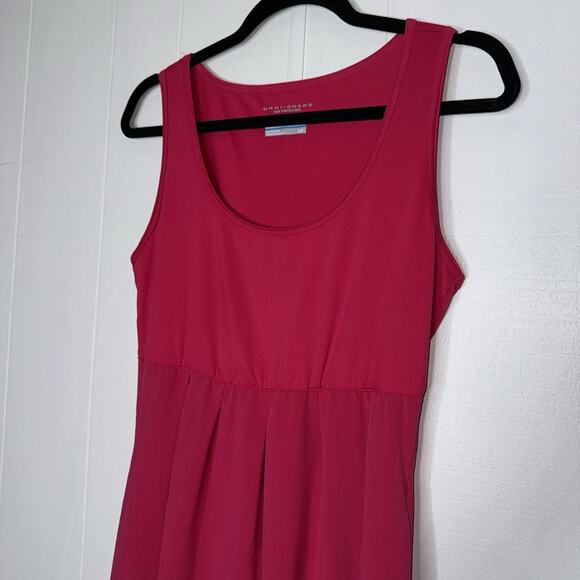 Columbia Women’s Armadale Omni Shade Tank Dress Pink Sleeveless Size Small - Picture 3 of 5